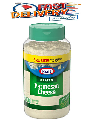 Kraft 100 Grated Parmesan Cheese Shaker 16 Oz Bottle for sale 