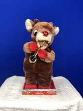 Dan Dee Musical Dancing Rudolph The Red Nosed Reindeer Playing Saxophone