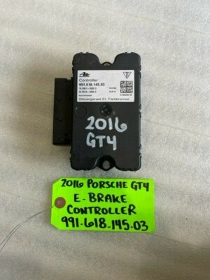 16 PORSCHE CAYMAN GT4 718 981 EMERGENCY BRAKE CONTROL MODULE  