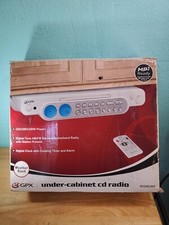 GPX Under-Cabinet CD Radio MP3 Ready with Remote Model KCCD6316DT