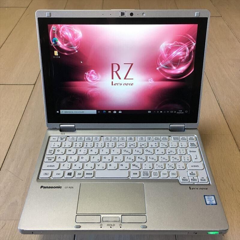 Panasonic CF-RZ6 Let's Note CORE i5 4GB SSD256GB 1.2GHz Used Panasonic CF-RZ6 Let's Note CORE i5 4GB SSD256GB 1.2GHz Used