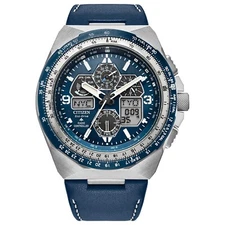 Citizen Promaster Skyhawk Men's Eco-Drive Calendar Blue Watch 46MM JY8148-08L