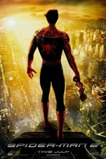 SPIDER-MAN 2 MOVIE POSTER 2 Sided ORIGINAL Advance Version C 27x40 TOBEY MAGUIRE