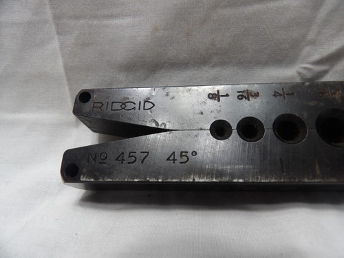 Ridgid No. 457 45 Degree Flaring Tool Block - Picture 6 of 6