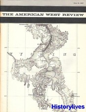 American West Review V1 N2 Wyoming Horse Soldiers Leather Leggins Railroads