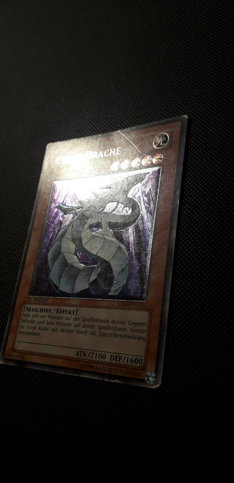 Yu-Gi-Oh! Cyber Drache, CRV-DE015, Ultimate Rare, 1. Auflage, Deutsch, GD-LP - Bild 2 von 4