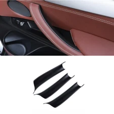 3pcs For BMW X5 X6 F15 F16 LHD Car Inner Door Handle Inside Cover Case Fix