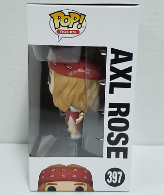 AXL ROSE - Guns N' Roses Funko POP! Rocks #397 Collectible Vinyl