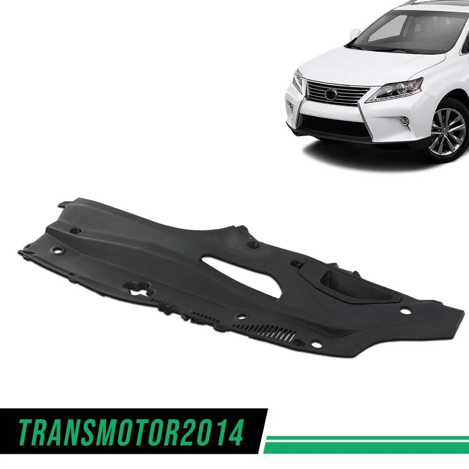 Cubierta de soporte de radiador negra apta para Lexus RX350 2010-2015 LX1224107 5329548042 Foto 2 de 4