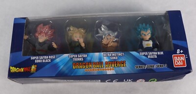 Dragon Ball Adverge Series 3 Bandai Rose Saiyan Trunks Instinct Goku Blue Vegeta