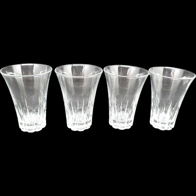 4 Schnapsgläser Shot Likörglas Luminarc France Stamper Glas Shotglas Transparent