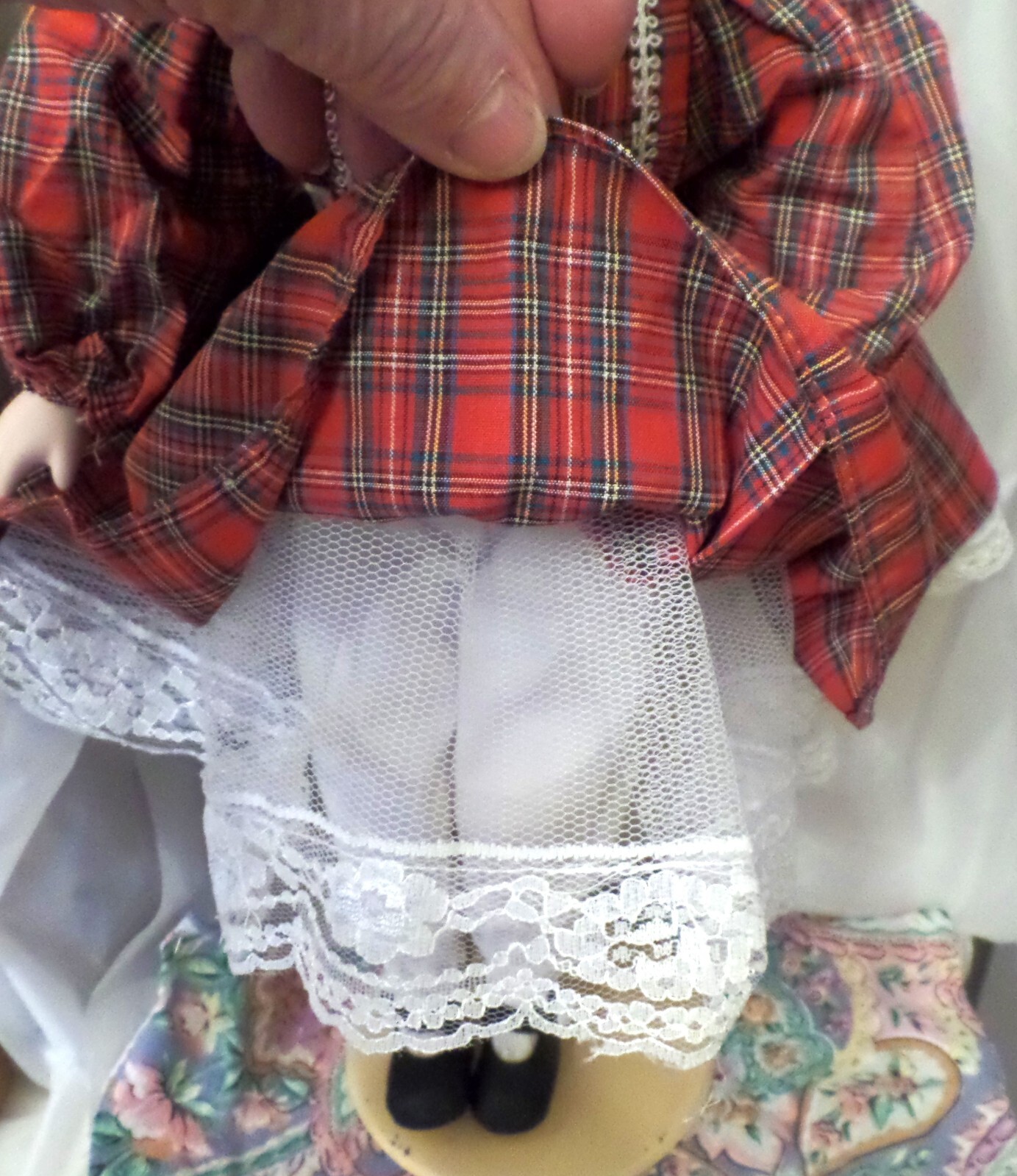 16" Madame Alexander SEYMOURE MANN ORIGINAL Doll blonde curly Hair Blue eyes 