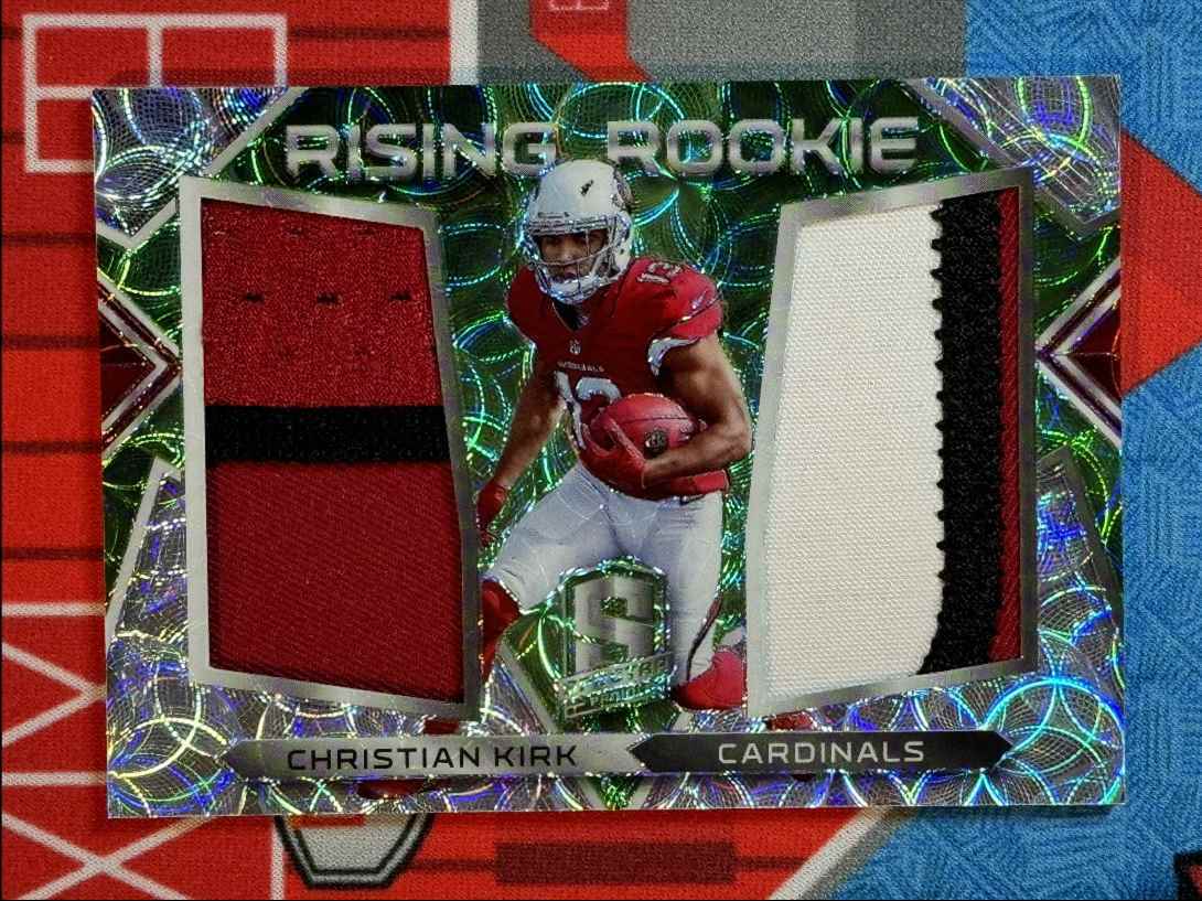 Christian Kirk Panini Spectra Rising Rookie Materials #18 Base