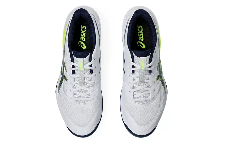 Asics Uomo GEL-TACTIC 12 Squash Badminton Scarpe Indoor Scarpe 1071A090 103 - Immagine 4 di 4