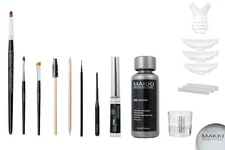 Makki Eyelash Eyebrow Eye Lash Lift Brow Tint Perm Curling Glue Rods Brush Stick