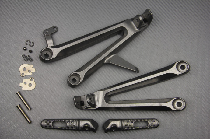 Platines repose-pieds arrière alu Honda CBR 1000 RR pour remplacer vos fixations cassées