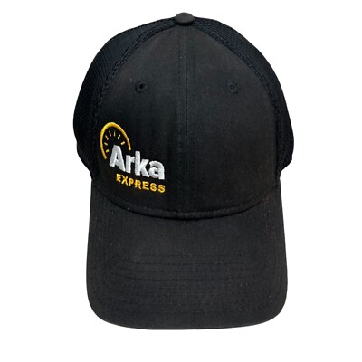 Arka Express Baseball Cap Hat New Era Breathabl Mesh Snapback Men Black Sz OSFM