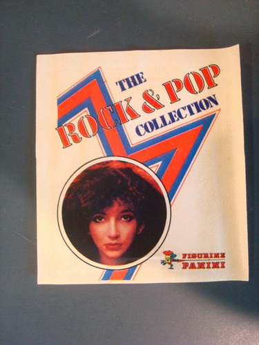 1980 Rock & Pop Collection Figurine Panini - WRAPPER ONLY - VERY RARE (NO CARDS)