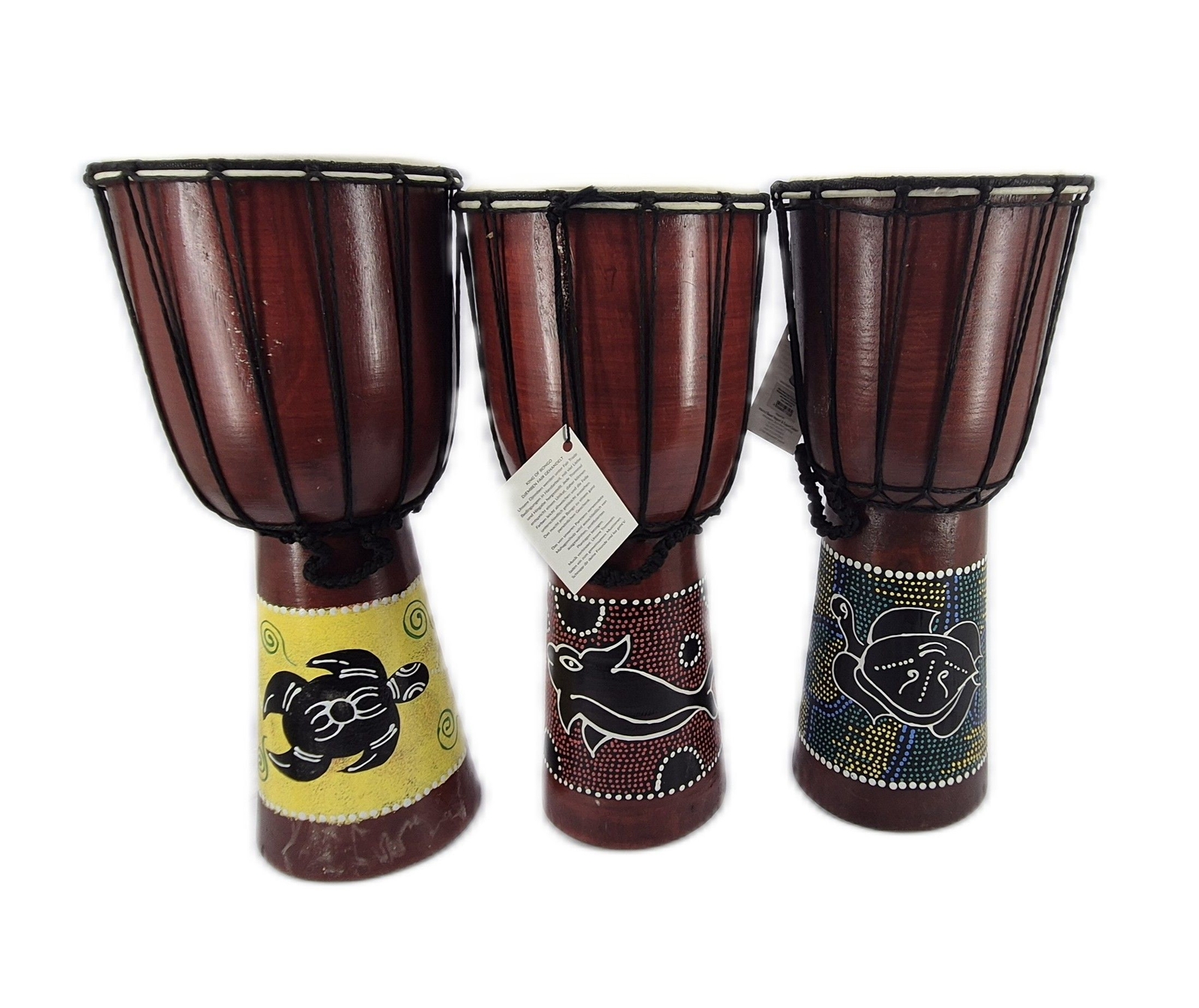 40cm djembe trommel bongo olifant zwart beginners kinderen goed geluid 40cm djembe trommel bongo olifant zwart beginners kinderen goed geluid
