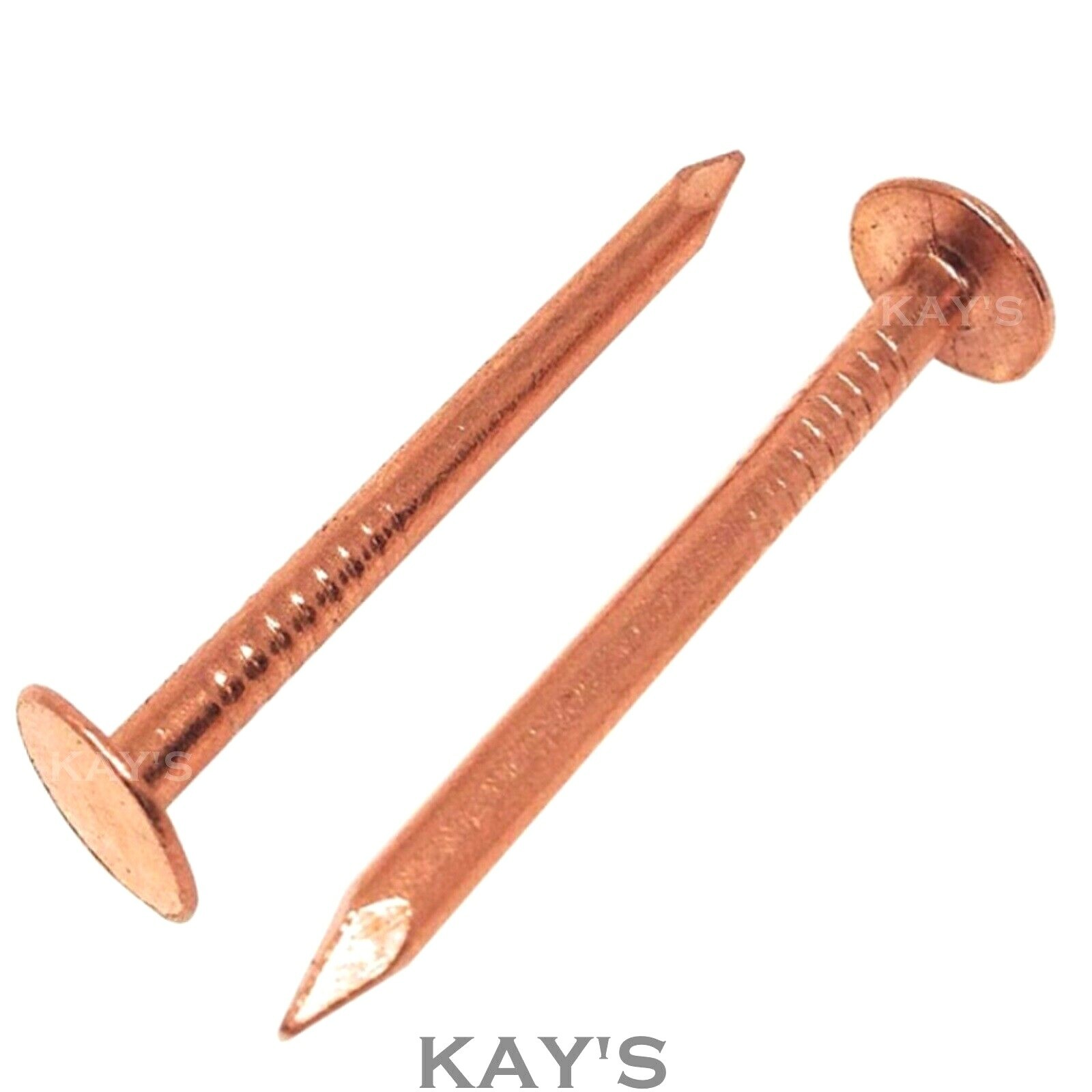 COPPER CLOUT NAILS ROOFING SLATE ROOF NAIL TREE STUMP KILLER 25mm 30mm