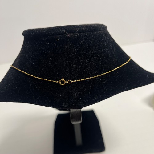 Black Hills Gold Three Leaves Berries Pendant Coleman 10k yellow gold chain GF - Picture 10 of 14