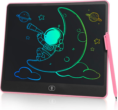 LCD Writing Tablet for Kids,16 Inch Colorful Screen Doodle Board,Eye Protection 