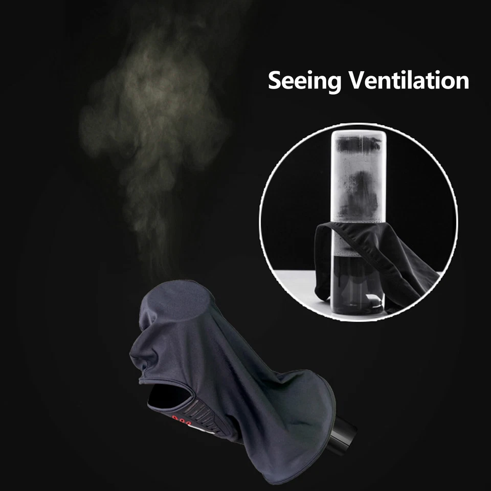 Летняя балаклава маска на все лицо уличная ветрозащитная одежда для бега велосипеда велоспорта - Изображение 3 из 4