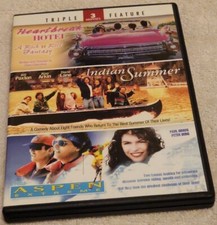 Indian Summer /Heartbreak Hotel /Aspen Extreme DVD Disc Set Rare oop 