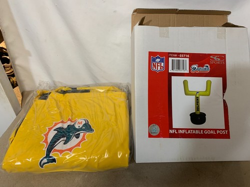 Miami Dolphins NFL Inflatable Goal Post 03716 Official NFL SC Sports 6 ...