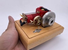 Horizontal M16B engine model Red