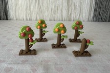 Woolworths Mini Bricks Farm Fruits Orange Apple trees Lot Collectable