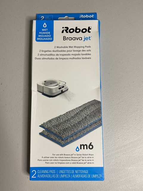 braava jet m6 mopping pads