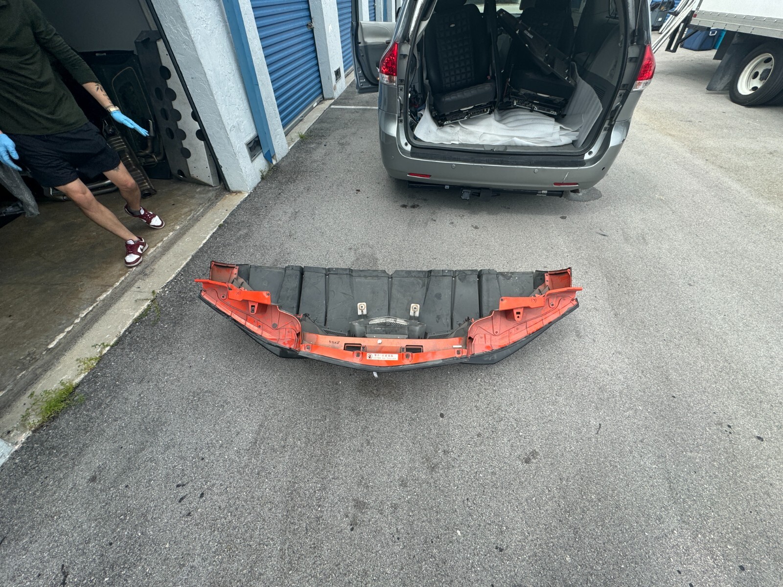 Rear bumper Lamborghini Aventador