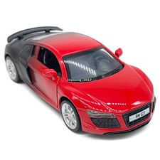 1:36 Scale Audi R8 GT Model Car Diecast Toy Cars Boys Toys for Kids Gifts Red