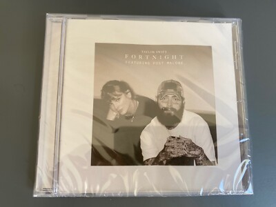 Taylor Swift Fortnight Ft Post Malone CD Single Tortured Poets Department TTP  