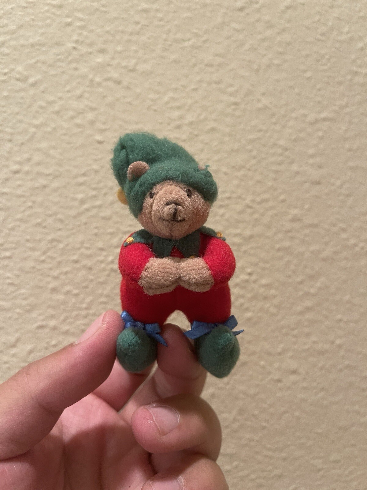 Max Mara Embellished Teddy Bear Brooch In Metallic