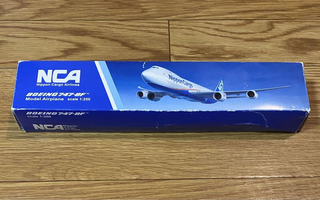 KZ 日本貨物航空 NCA　B747-8F 1/250 貨物機模型 KZ 日本貨物航空 NCA B747-8F 1/250 貨物機模型 KZ 日本貨物航空