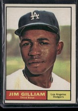 1961 Topps JIM GILLIAM #238 (VG/EX-EX)