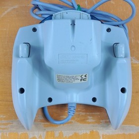 2 Vintage Sega Dreamcast OEM controllers White & Blue Ocean Clear # HKT-700 test