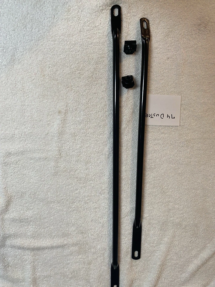 MOPAR 1974 PLYMOUTH DUSTER UPPER FENDER BRACES+CLIPS 73-76  A-BODY DART SPORT!!! Foto 3 de 4