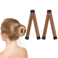Haar-Dutt Maker Set 2Er Pack FüR Damen MäDchen Flexibel, Unsichtbar, Einfach