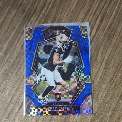 2022 Panini Select Premier Level Blue Prizm Chris Olave RC #170 /149 Saints