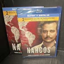 LIONSGATE Narcos Season One Blu-ray Digital HD Boyd Holbrook Pedro Pascal