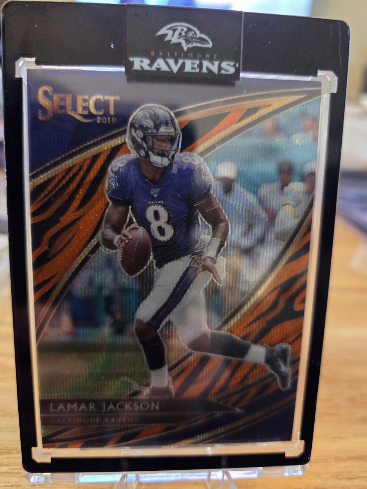 2019 Panini Select Lamar Jackson  #214 Field Level Tiger
