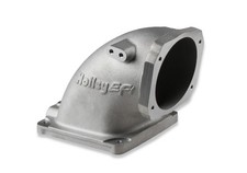 Holley Efi 300-248 Cast Aluminum 4500 Efi Throttle Body Intake Elbow-ls Holley Efi 300-248 Cast Aluminum 4500 Efi Throttle Body Intake Elbow-ls