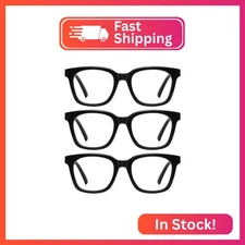 AIMISUV Reading Glasses for Men Women - Blue Light Blocking Magnifying Readers,O