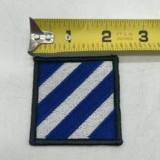 U.S. Military Army 3rd Infantry Division Patch Insignia Shoulder Square Color