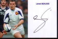 Lionel BEAUXIS * AUTOGRAPHE / DEDICACE * France