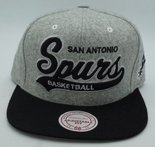 NBA San Antonio Spurs Mitchell  Ness Adult Buckle Cap M N NEW SEE DESCRIPTION