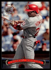 Thomas Howard 1996 Stadium Club #330 Reds MLB READ FREE SHIPPING AutographDen
